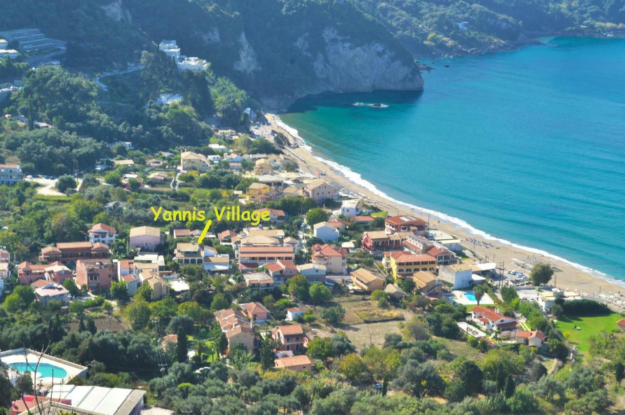 Holiday Studio Apartments Yannis On Agios Gordios Beach In Corfu Buitenkant foto